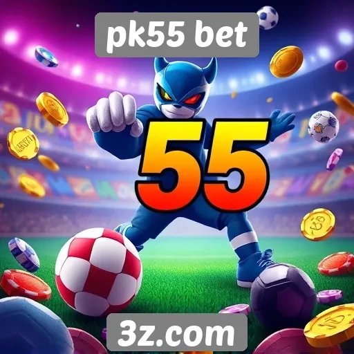 pk55 bet oferece variedade de jogos online